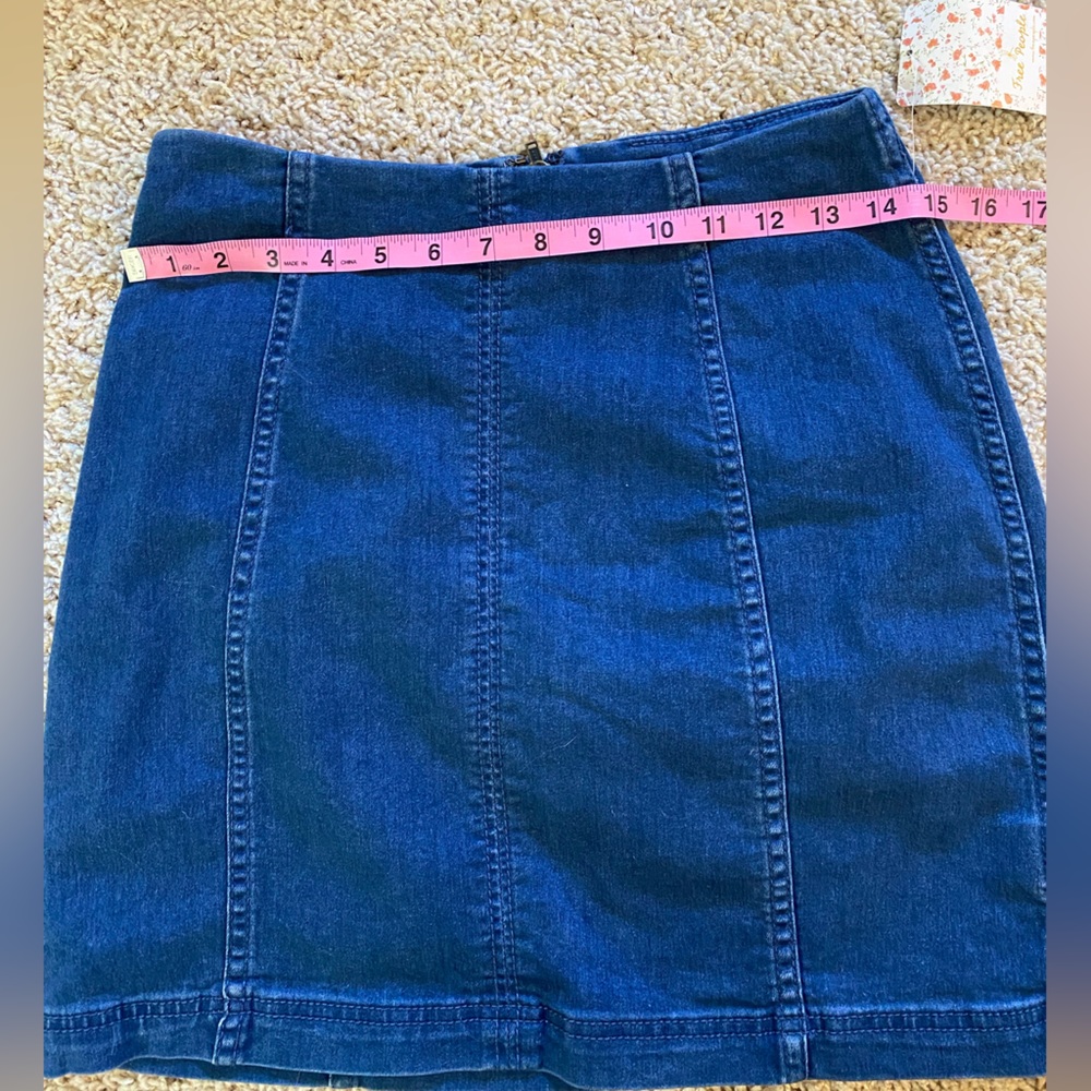 Free People Jeaned Skirt - Picture 7 of 8